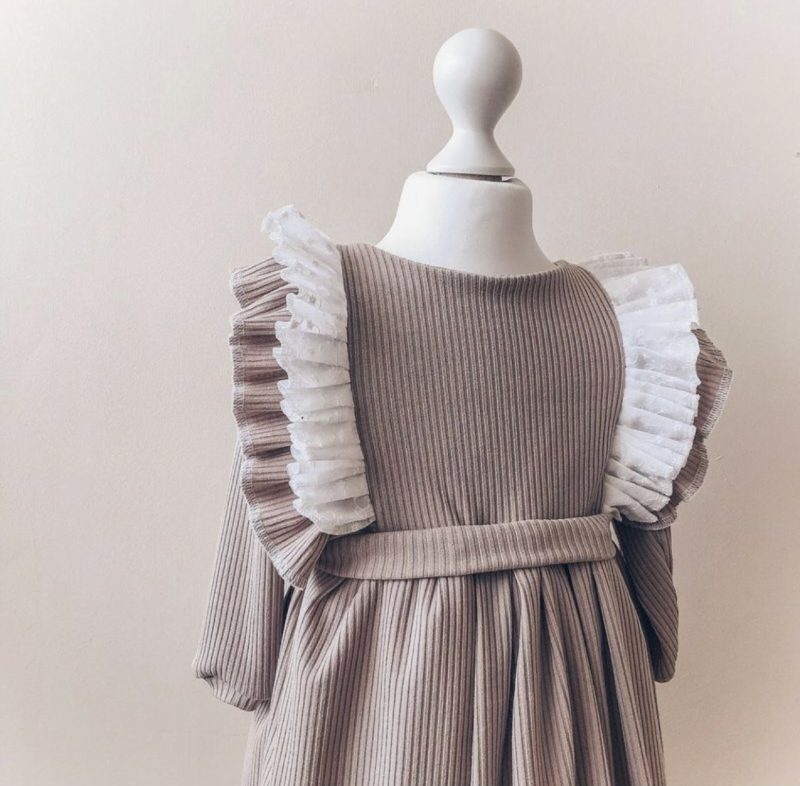 vestidos de diario para niñas estilo vintage - Imagen 3