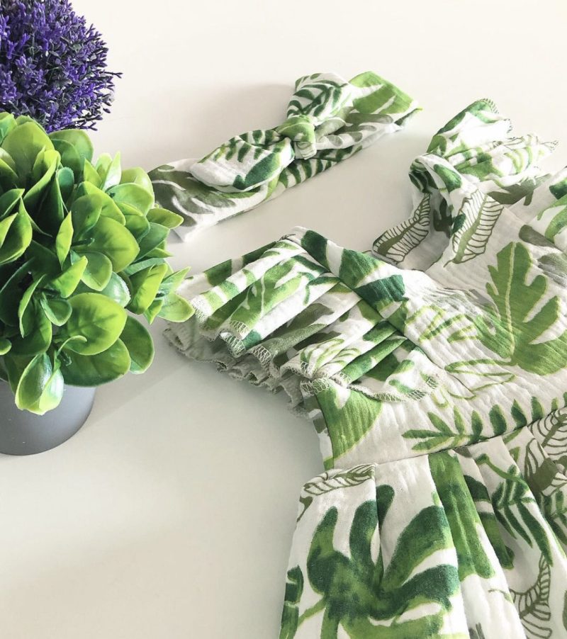 Vestidos de diario para niñas estampado floral - Imagen 4