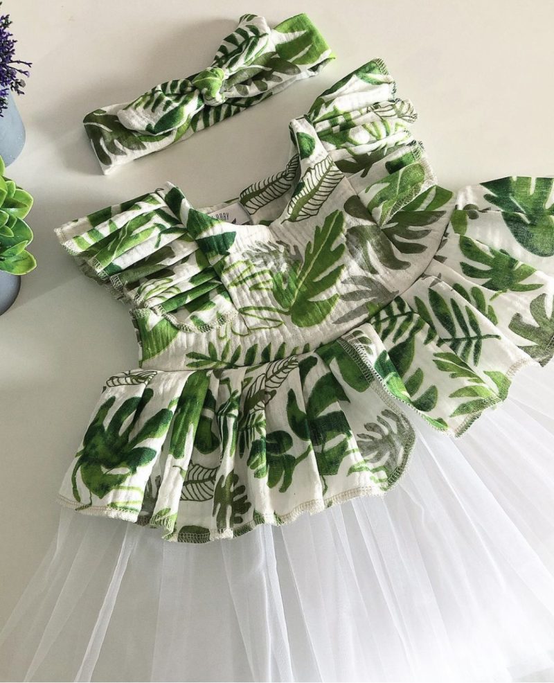 Vestidos de diario para niñas estampado floral - Imagen 5