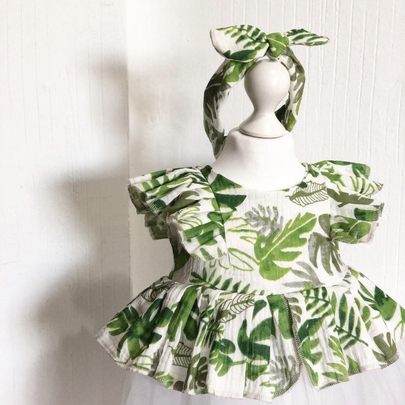 Vestidos de diario para niñas estampado floral